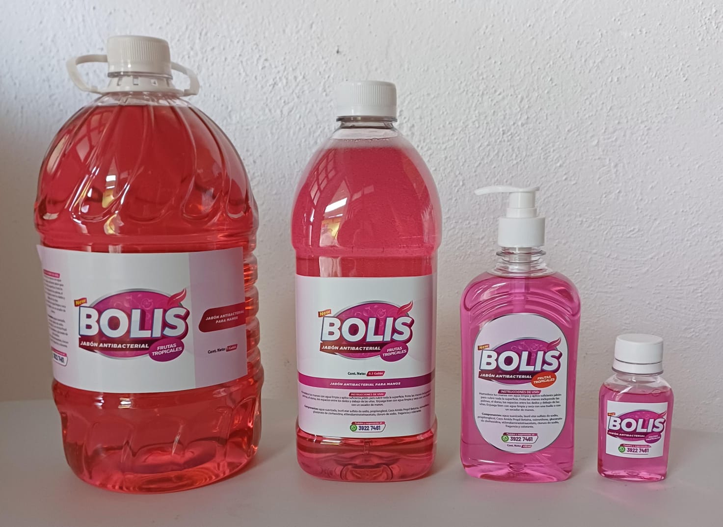 Jabón Antibacterial para Manos